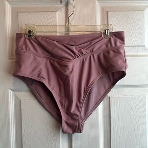Criss Cross High Waisted Bikini Bottoms
